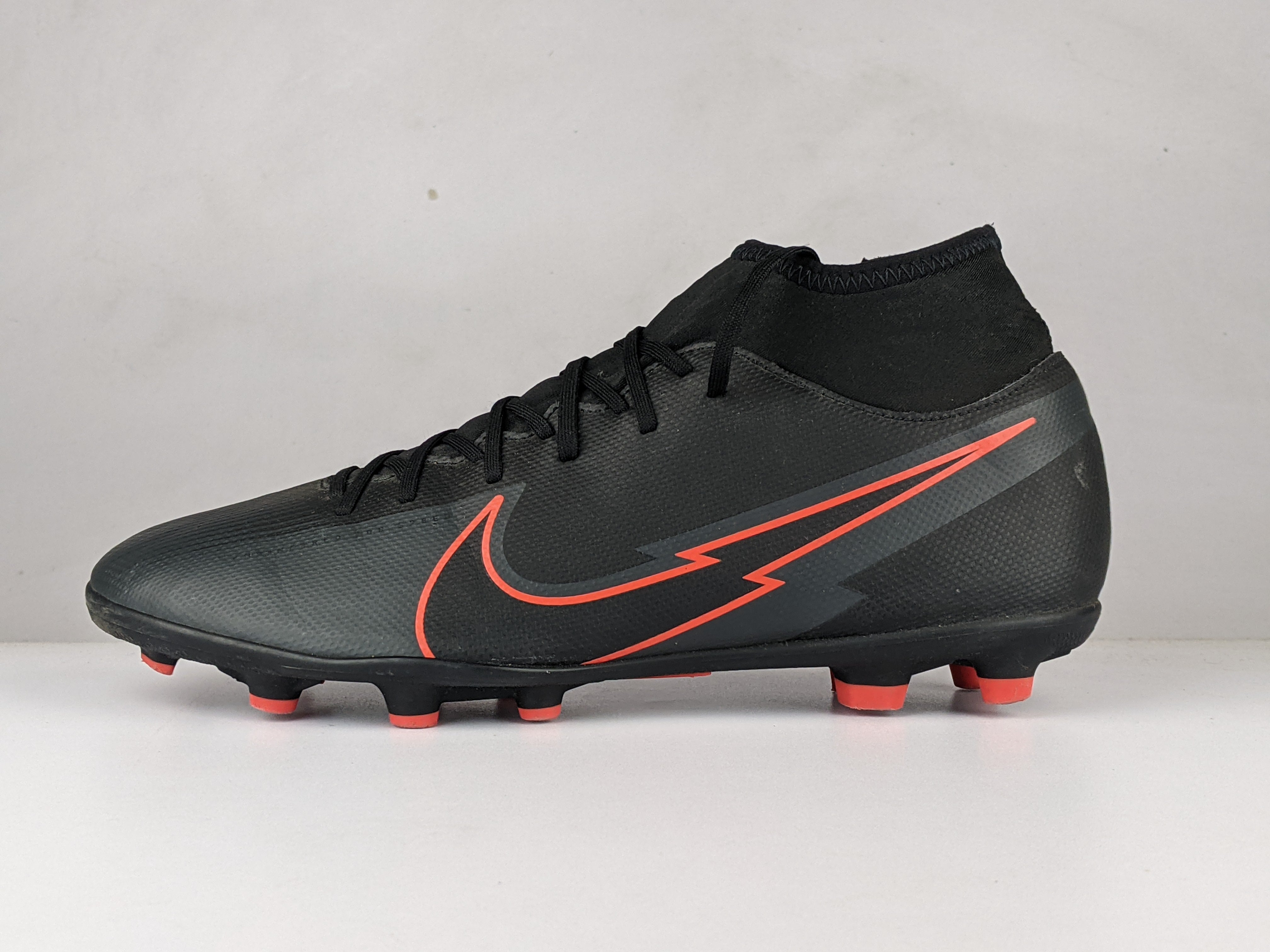 Nike Mercurial Superfly 7 Club FG Black Red Athletic Corner