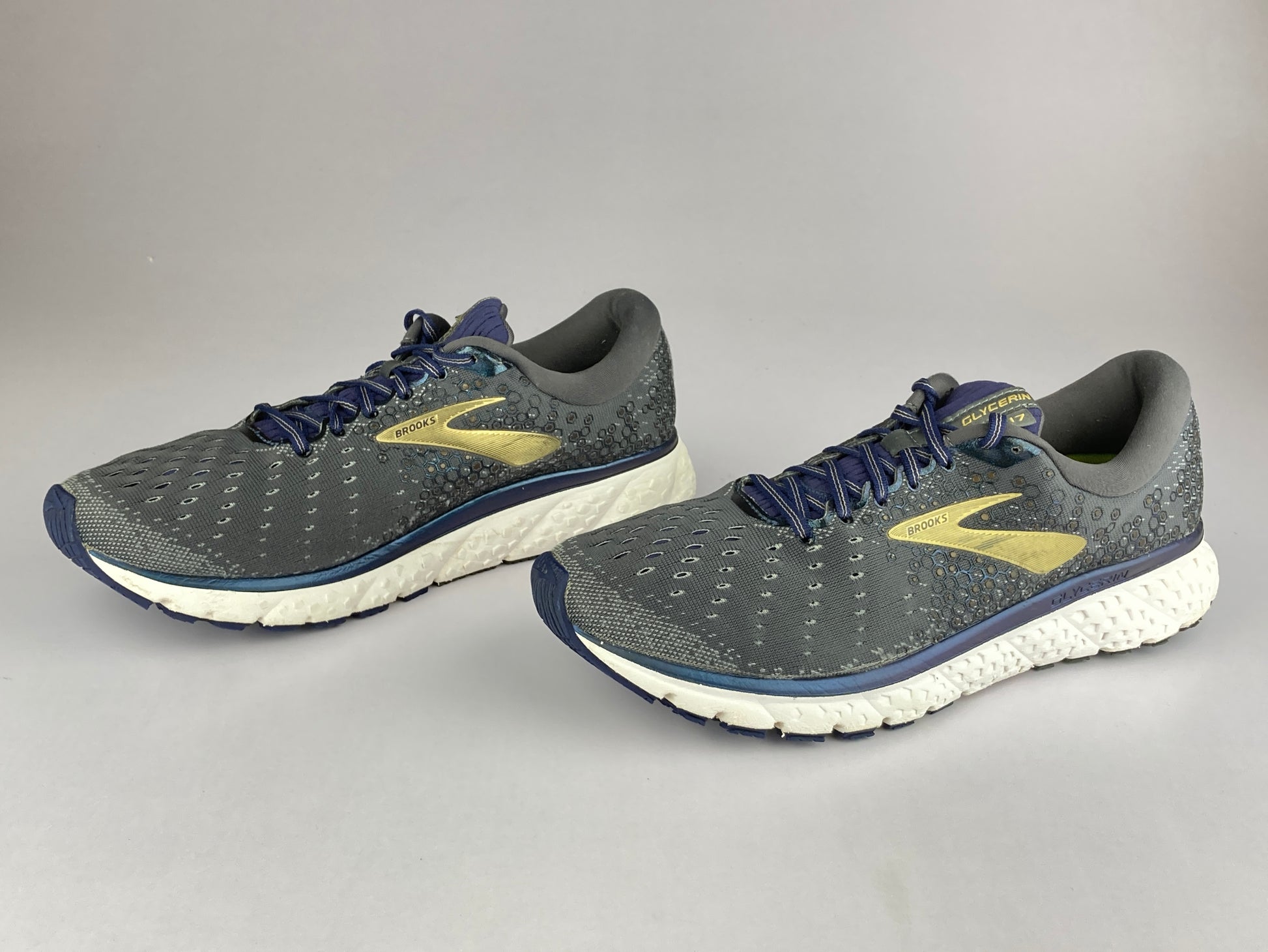 Brooks Glucerin 17 'Grey Blue' 1102961D048-Running-Athletic Corner