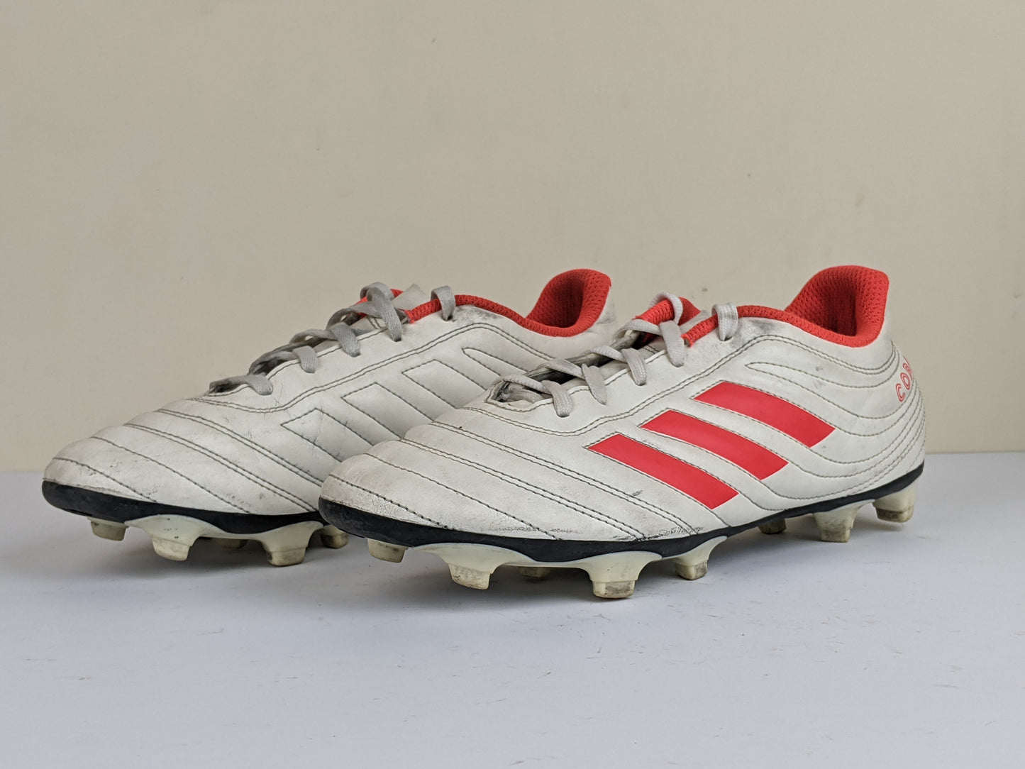 adidas Copa 19.3 FG Initiator - Off White/Solar Red/Core Black