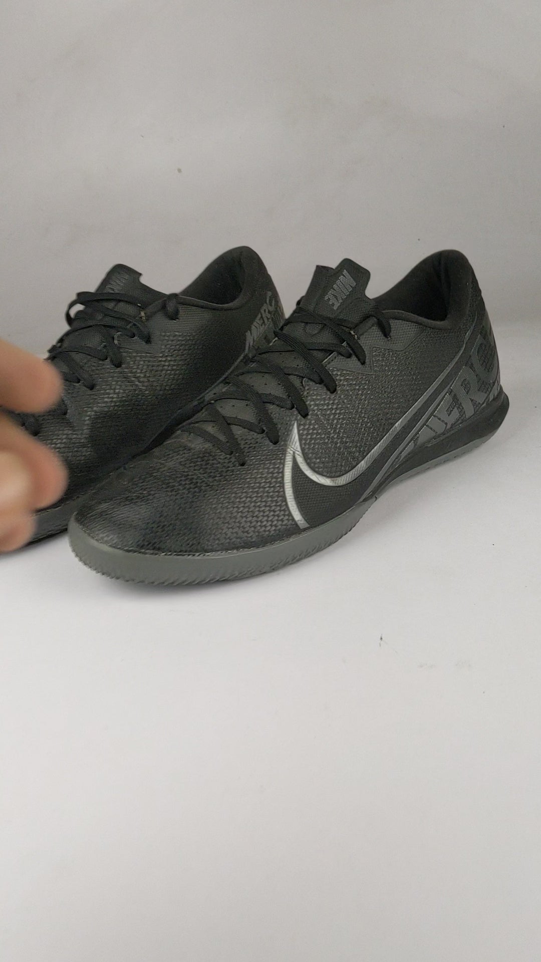 Nike Mercurial Vapor 13 Academy IC Black Grey Athletic Corner