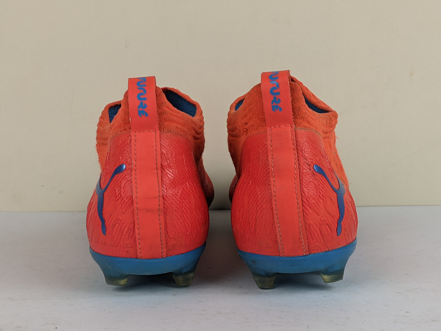 PUMA Future 19.2 Netfit FG/AG Power Up - Red Blast/Bleu Azur