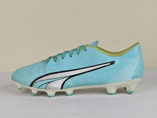 PUMA Ultra Play FG/AG Pursuit - Electric Peppermint/PUMA White/Fast Yellow