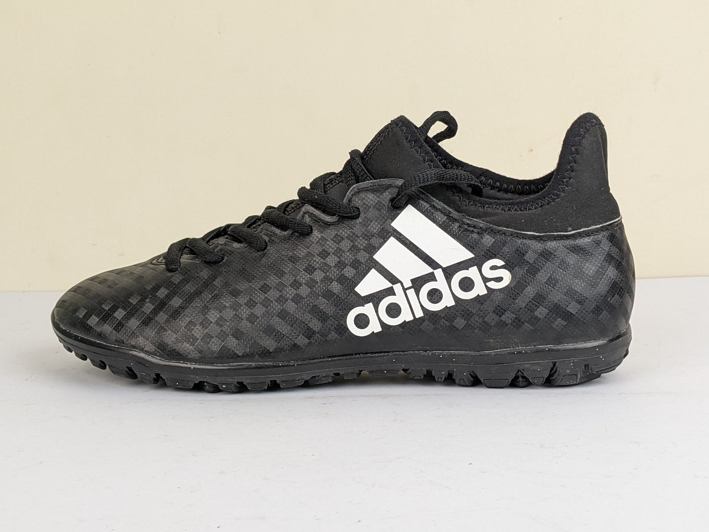 adidas X 16.3 TF Chequered Black - Core Black/Feather White