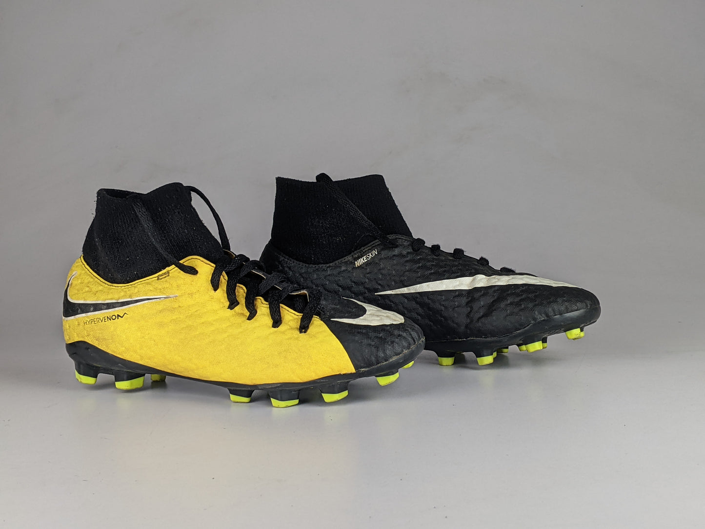 Nike Hypervenom Phelon III DF FG 'Yellow/Black