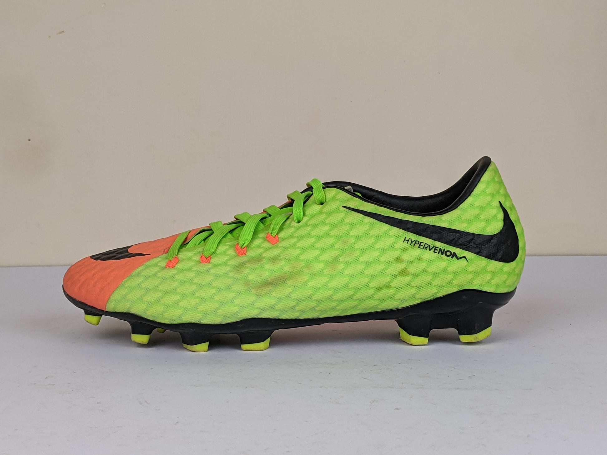 Nike Hypervenom Phelon 3 FG Radiation Flare - Electric Green/Black/Hyper Orange