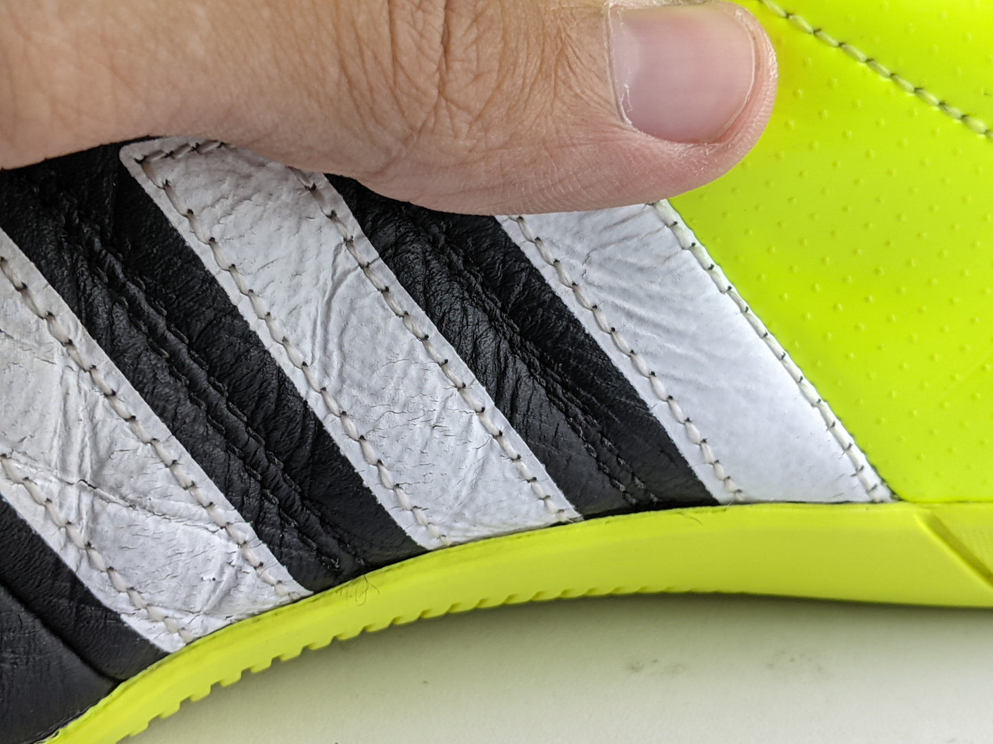 adidas Ace 15.3 IN 'Black/Green' (Slightly Damaged)