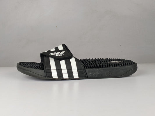 adidas Adissage Slides 'Black/White