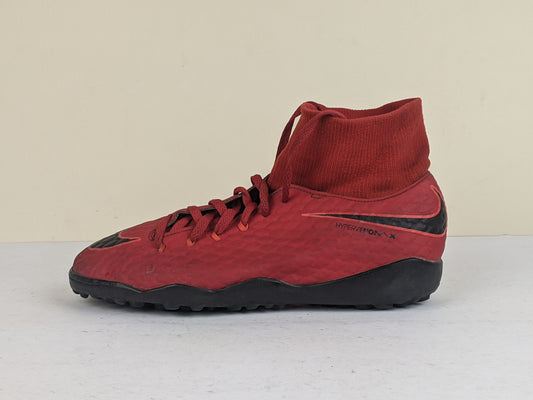 Nike HypervenomX Phelon 3 DF TF Fire - University Red/Black Kids