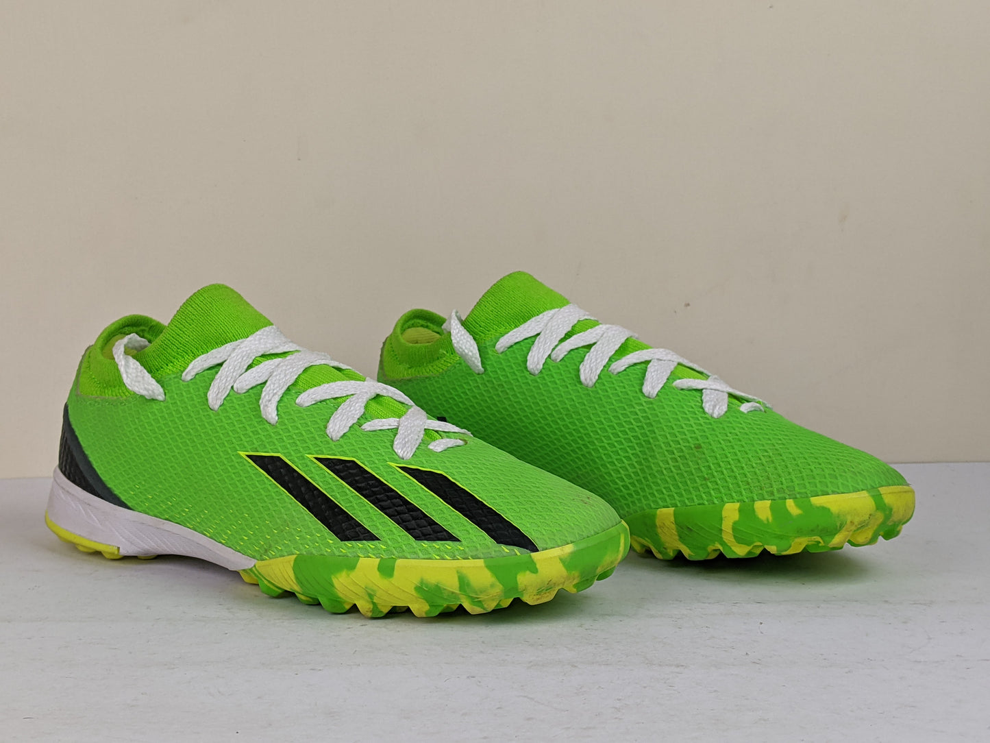 adidas X Speedportal .3 TF Game Data - Solar Green/Core Black/Solar Yellow Kids