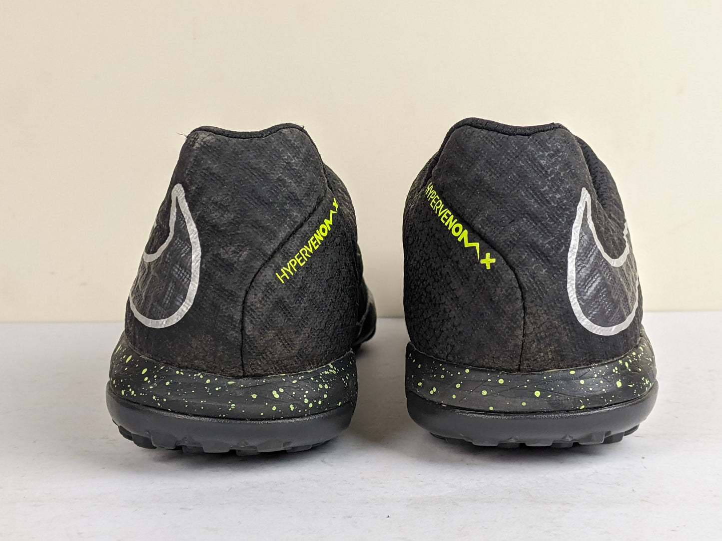 Nike HypervenomX Finale TF Black/Volt/Metallic Silver