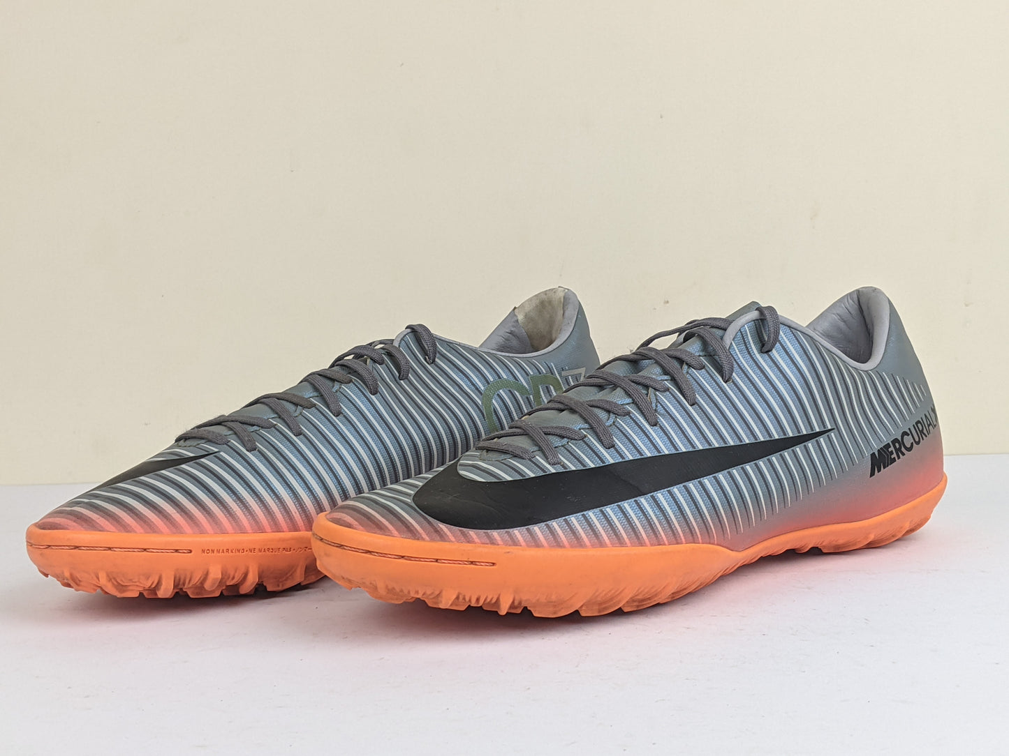 Nike MercurialX Victory VI CR7 Chapter 4 TF - Cool Grey/Orange