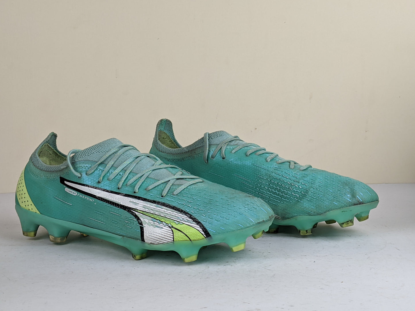 PUMA Ultra Ultimate FG/AG Pursuit - Electric Peppermint/PUMA White/Fast Yellow