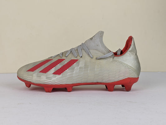 adidas X 19.3 FG/AG 302 Redirect - Silver Metallic/High Risk Red