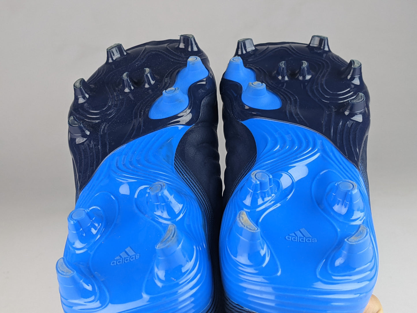 adidas Copa Sense .3 Laceless FG Sapphire Edge - navy blue/Footwear White/Blue Rush Kids