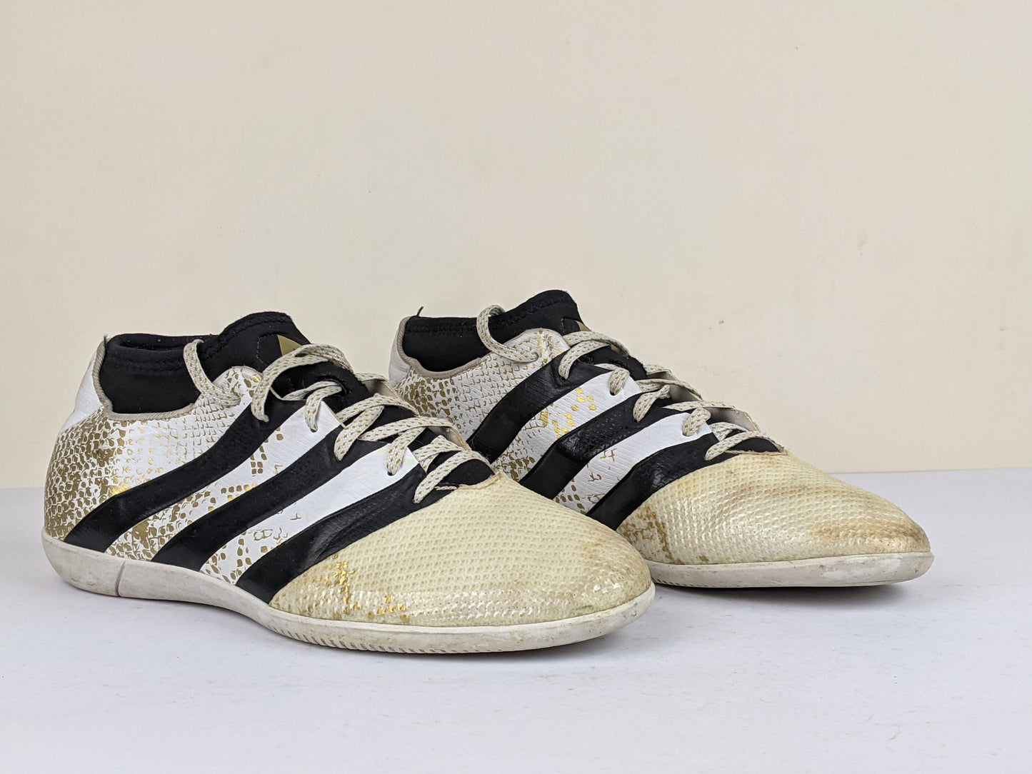 adidas Ace 16.3 Primemesh IN 'White/Gold