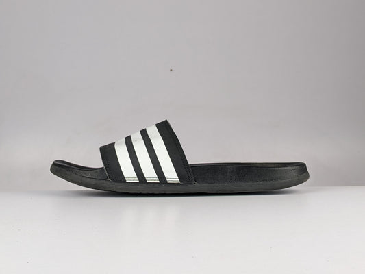 adidas Adilette Comfort Slides 'White/Black