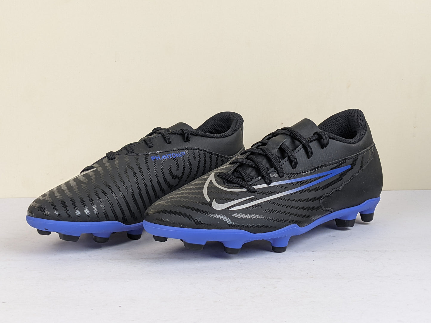 Nike Phantom GX Club MG Shadow - Black/Chrome/Hyper Royal (Brand New)