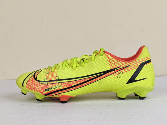 Nike Mercurial Vapor 14 Academy MG Motivation - Volt/Bright Crimson