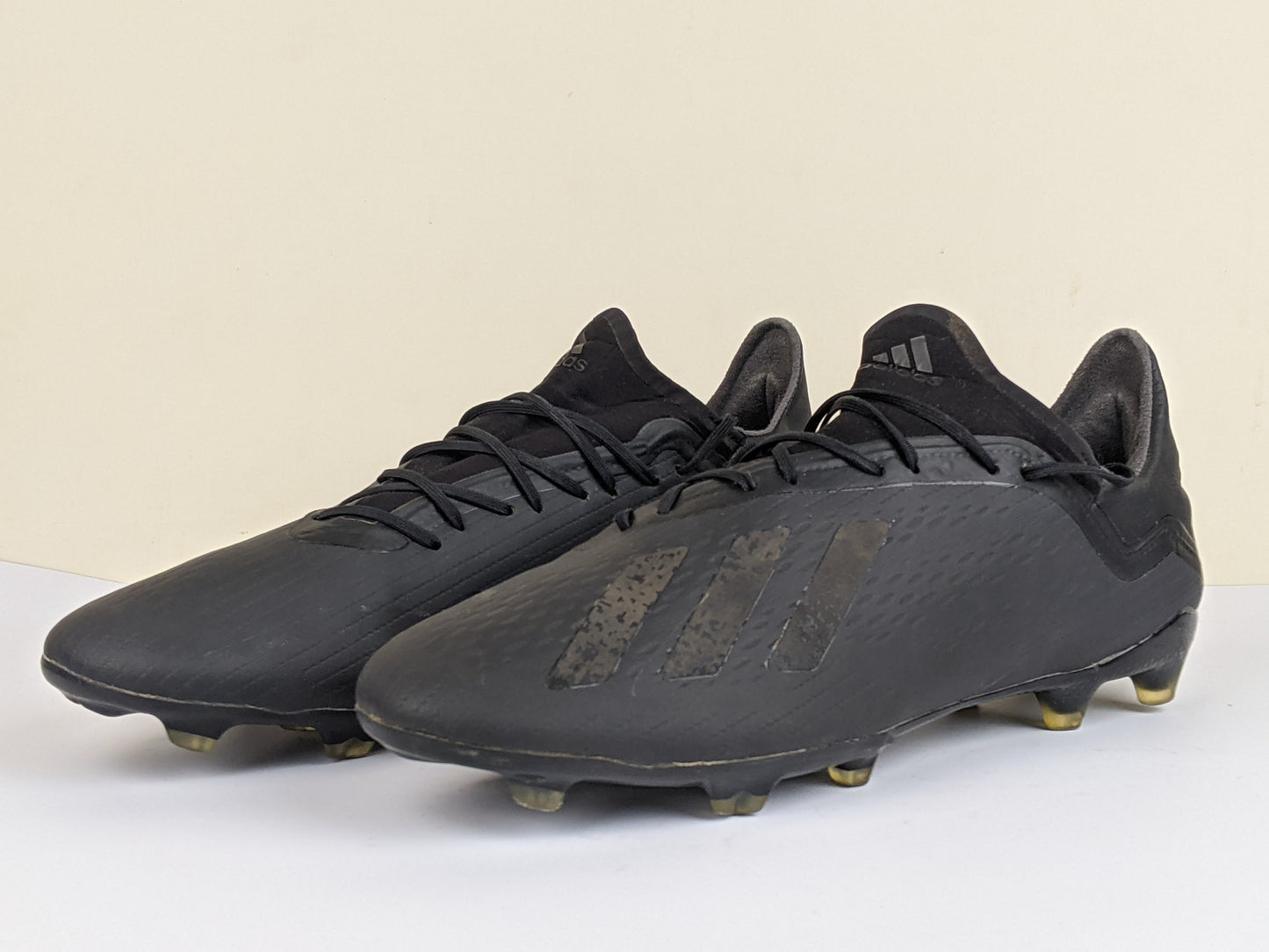 adidas X 18.2 FG/AG Shadow Mode - Core Black/Footwear White