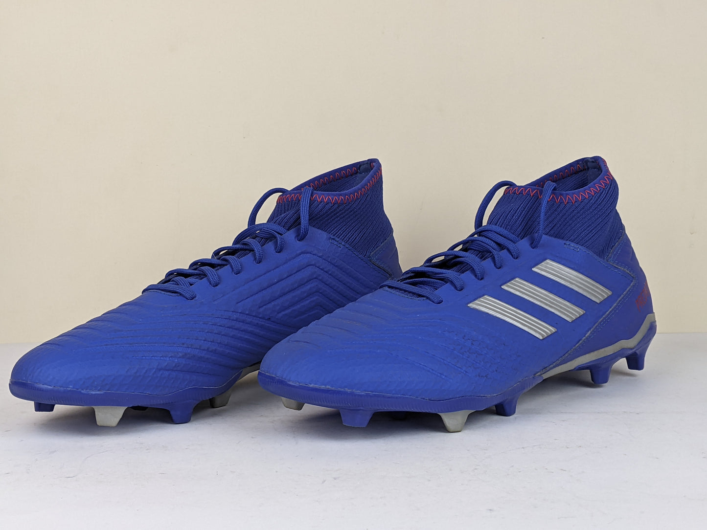 adidas Predator 19.3 FG/AG Exhibit - Bold Blue/Silver Metallic/Action Red