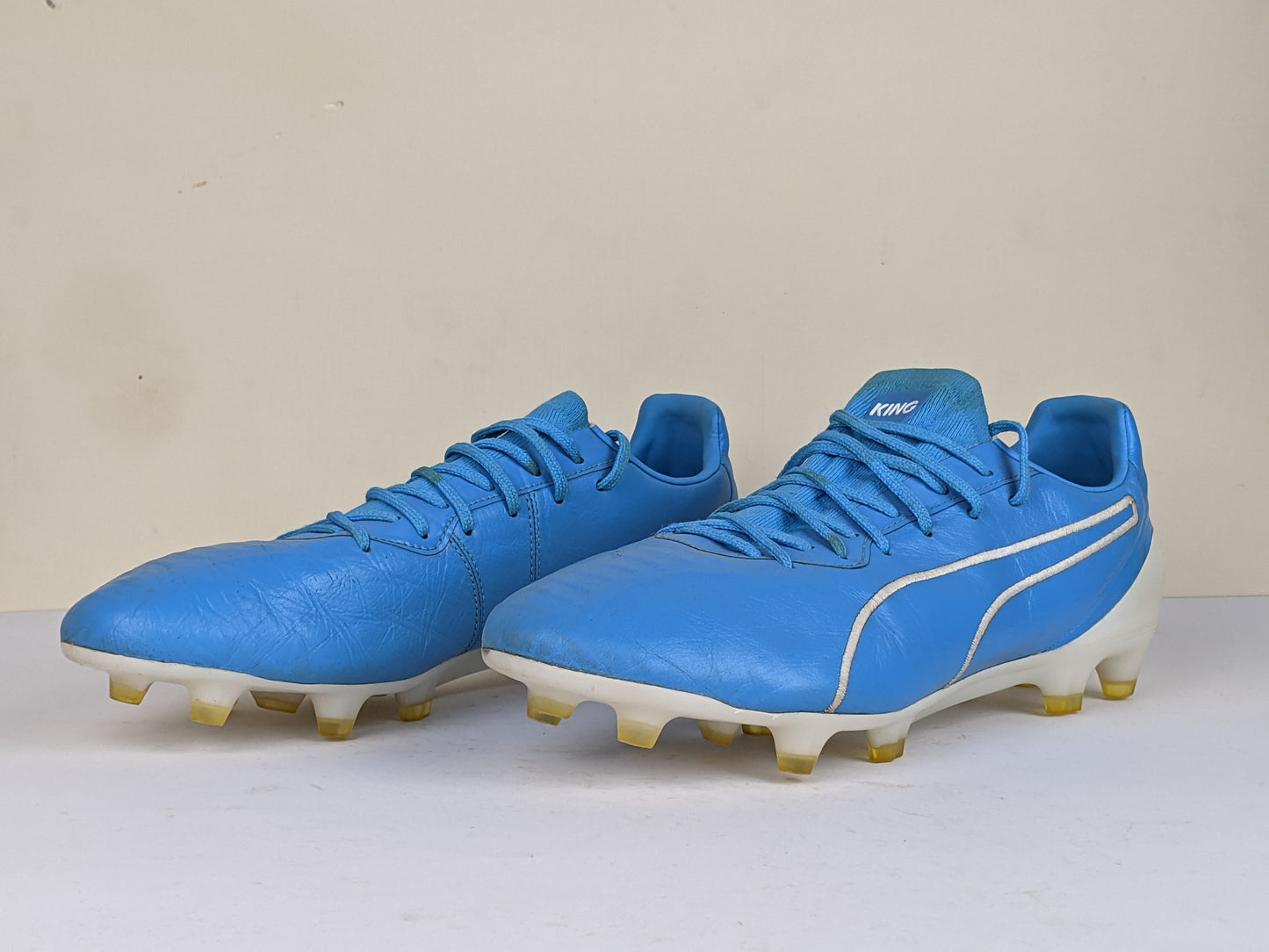 PUMA King Platinum FG/AG - Luminous Blue/PUMA White