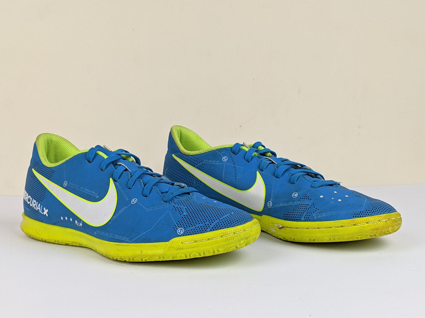 Nike MercurialX Vortex III NJR IC 'Blue/Yellow