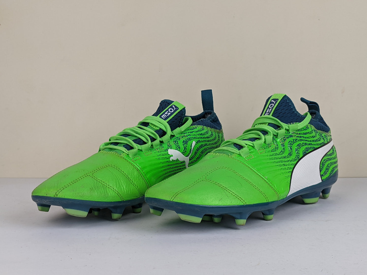 PUMA One 18.3 FG Frenzy Pack - Deep Lagoon/Green