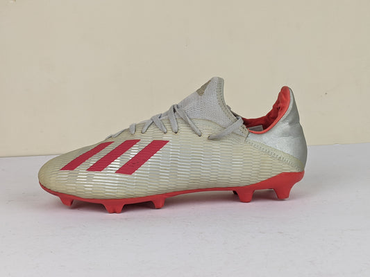 adidas X 19.3 FG/AG 302 Redirect - Silver Metallic/High Risk Red