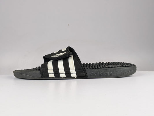 adidas Adissage Slides 'Black/White