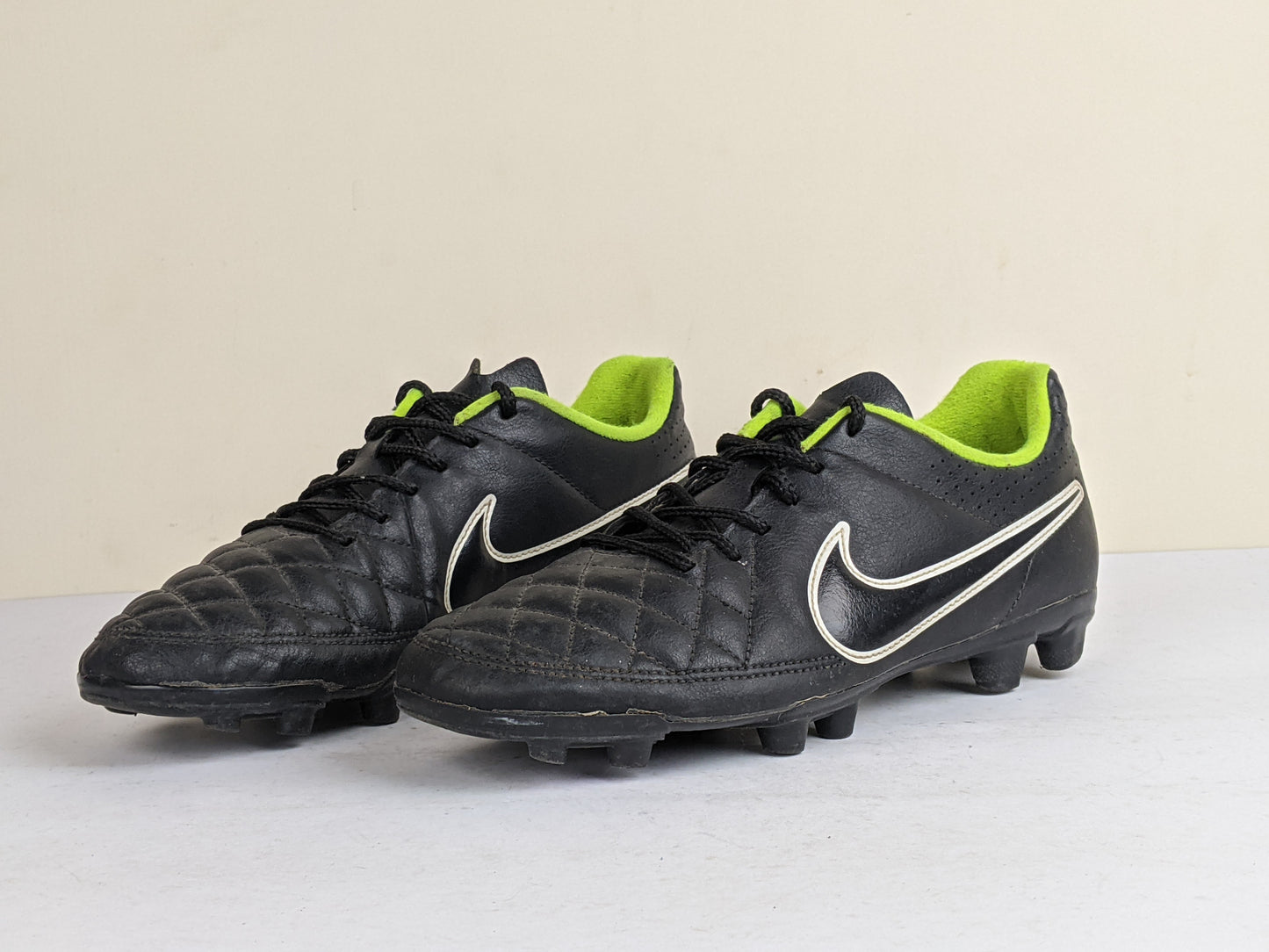 Nike Tiempo Rio II FG 'Black/Green