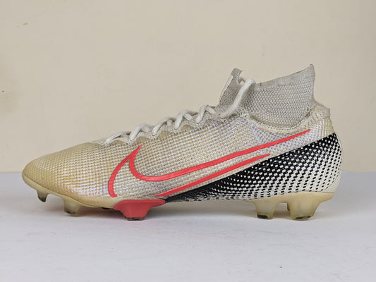 Nike Mercurial Superfly 7 Elite FG LAB2 - White/Laser Crimson/Black