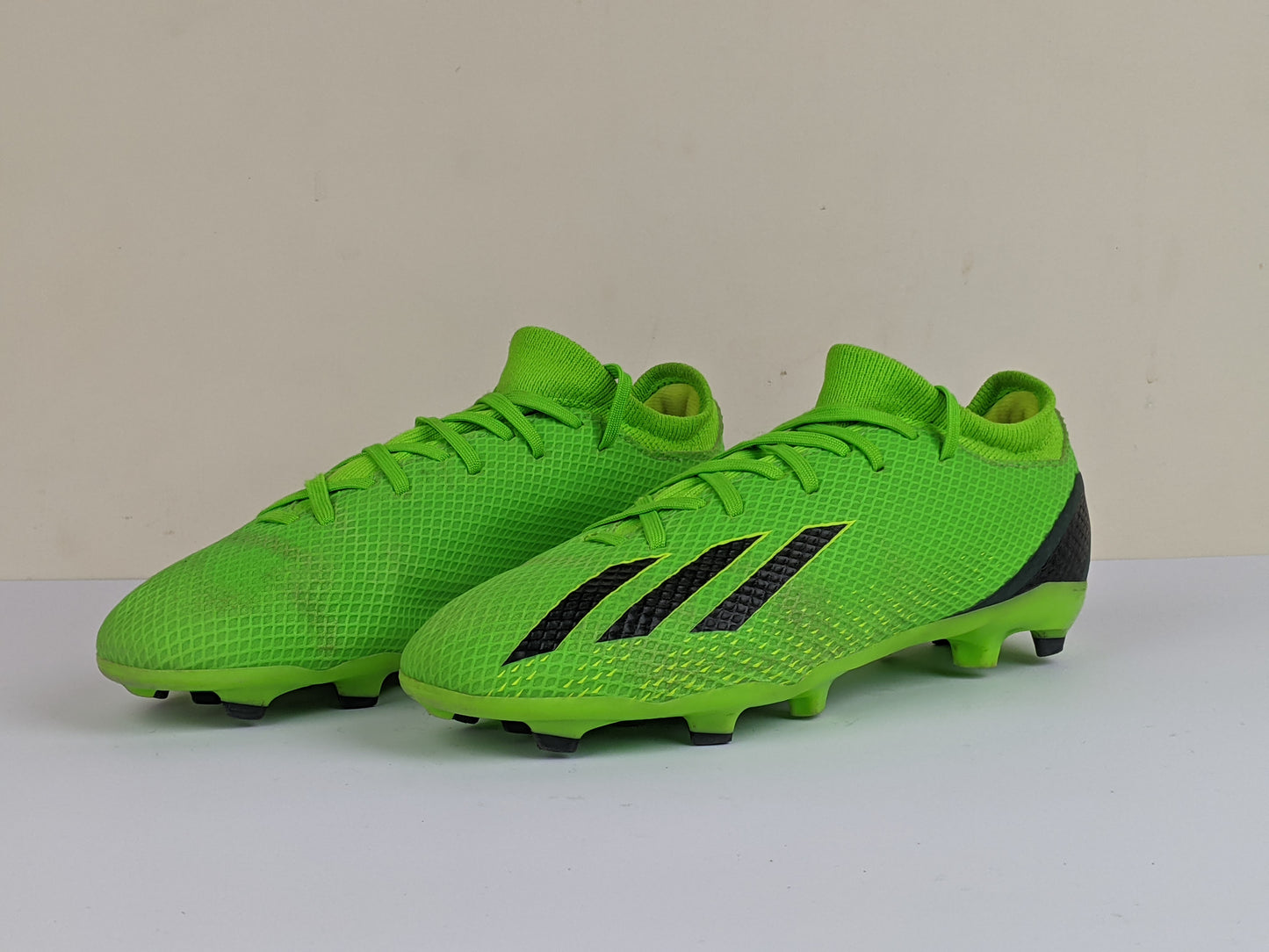 adidas X Speedportal .3 FG Game Data - Solar Green/Core Black/Solar Yellow Kids