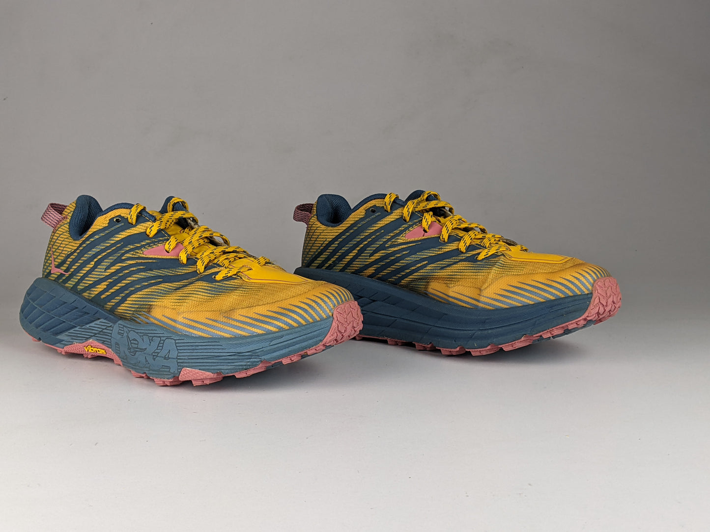 Hoka One One W Speedgoat 4 'Eggshell Blue/Yellow