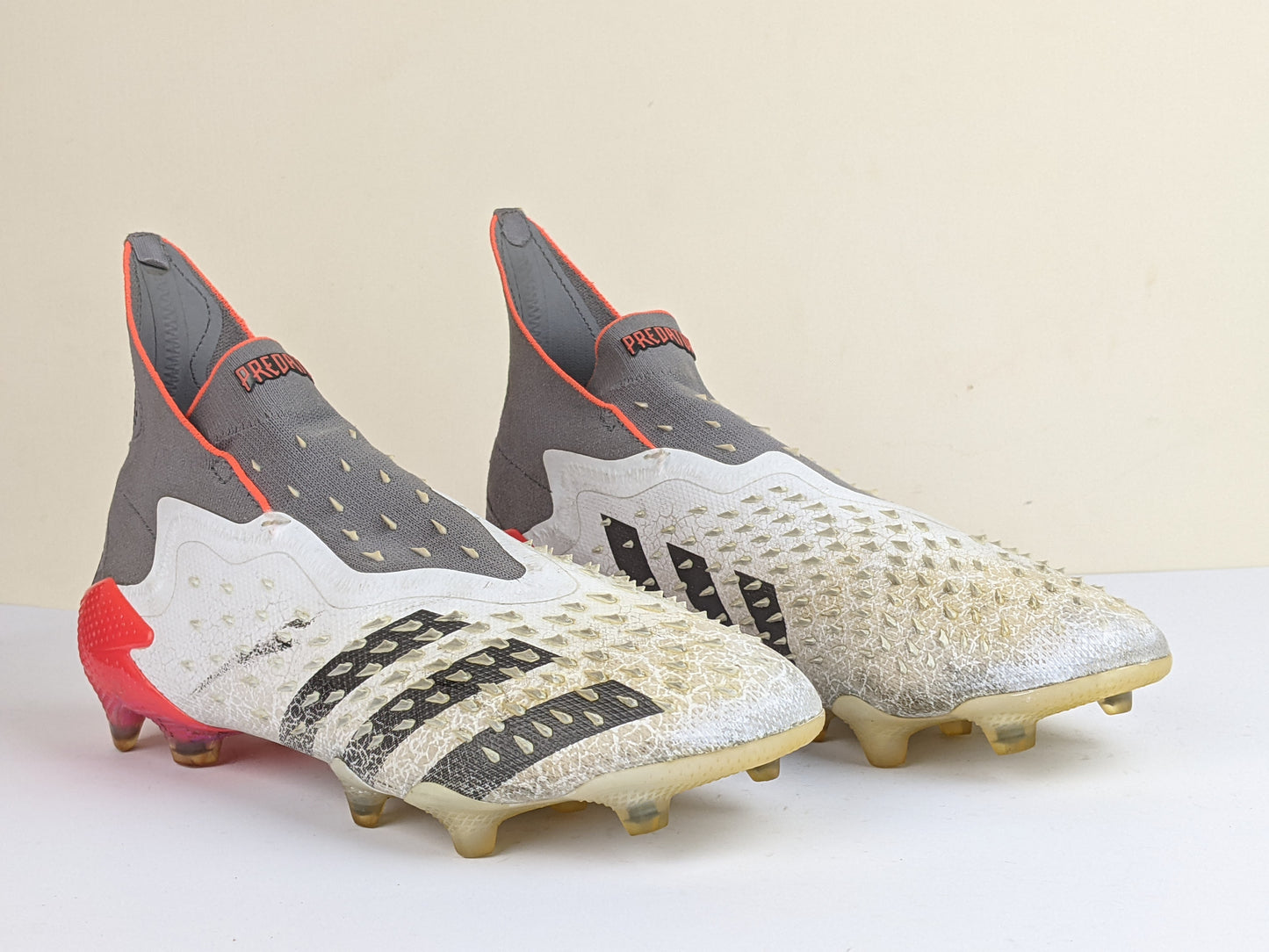 adidas Predator Freak + FG 'Demonskin - White Solar Red'