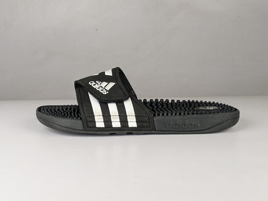 adidas Adissage Slides 'Black/White