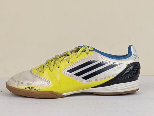 adidas F10 IN 'Silver/Yellow