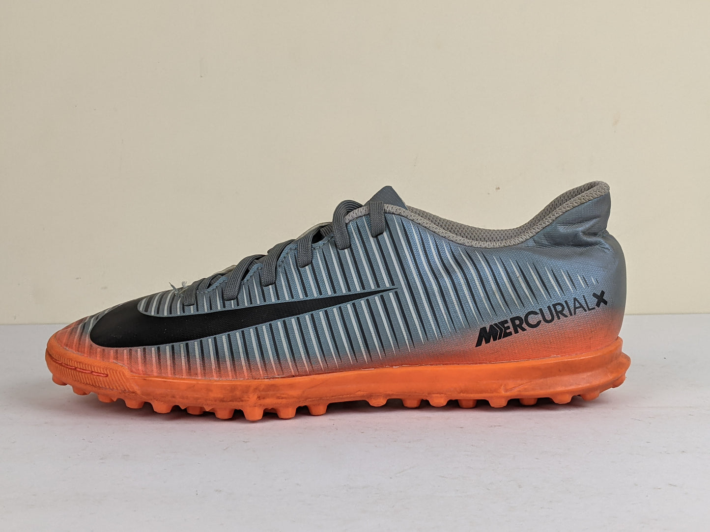 Nike MercurialX Vortex III CR7 TF 'Grey/Orange