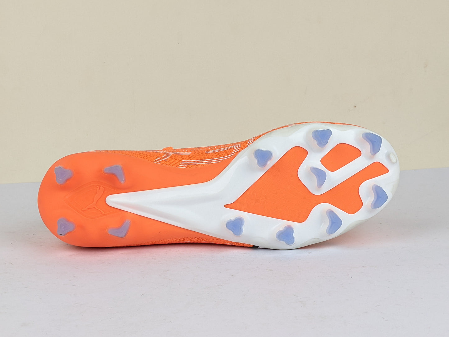 PUMA Ultra Match FG/AG Supercharge - Ultra Orange/PUMA White/Blue Glimmer (Brand New)