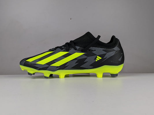 adidas X Crazyfast Injection.3 FG - Core Black / Team Solar Yellow 2 / Grey Five (Brand New)