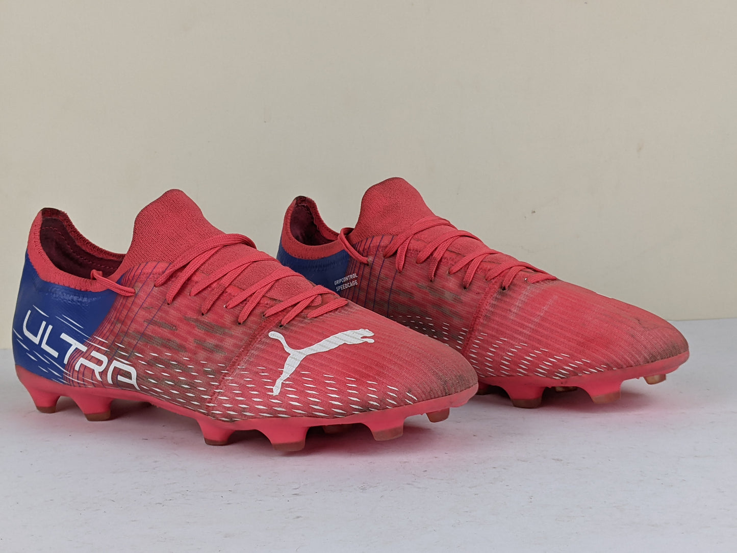 PUMA Ultra 3.3 FG/AG Faster Football - Sunblaze/PUMA White