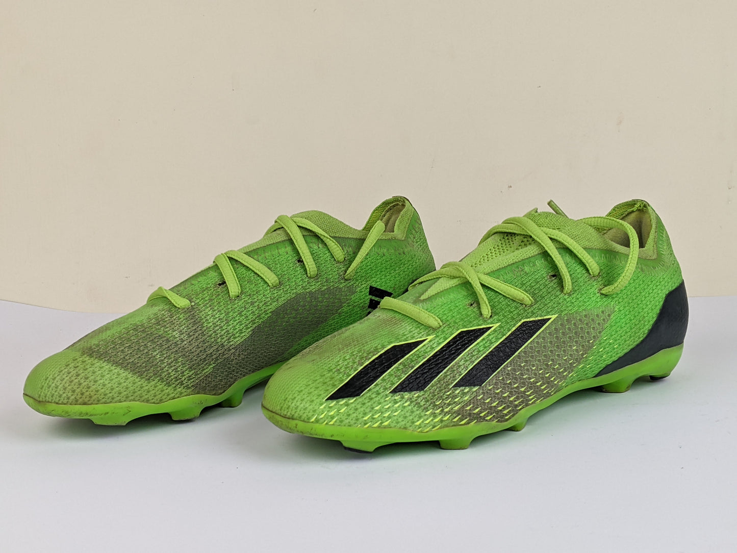 adidas X Speedportal .1 FG Game Data - Solar Green/Core Black/Solar Yellow Kids