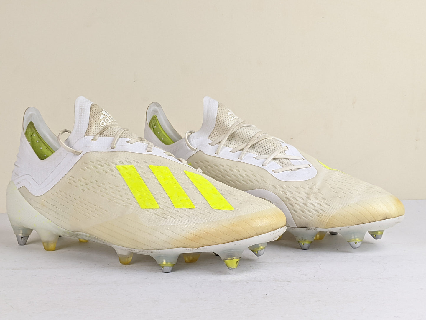 adidas X 18.1 FG/AG Virtuso - Footwear White/Solar Yellow