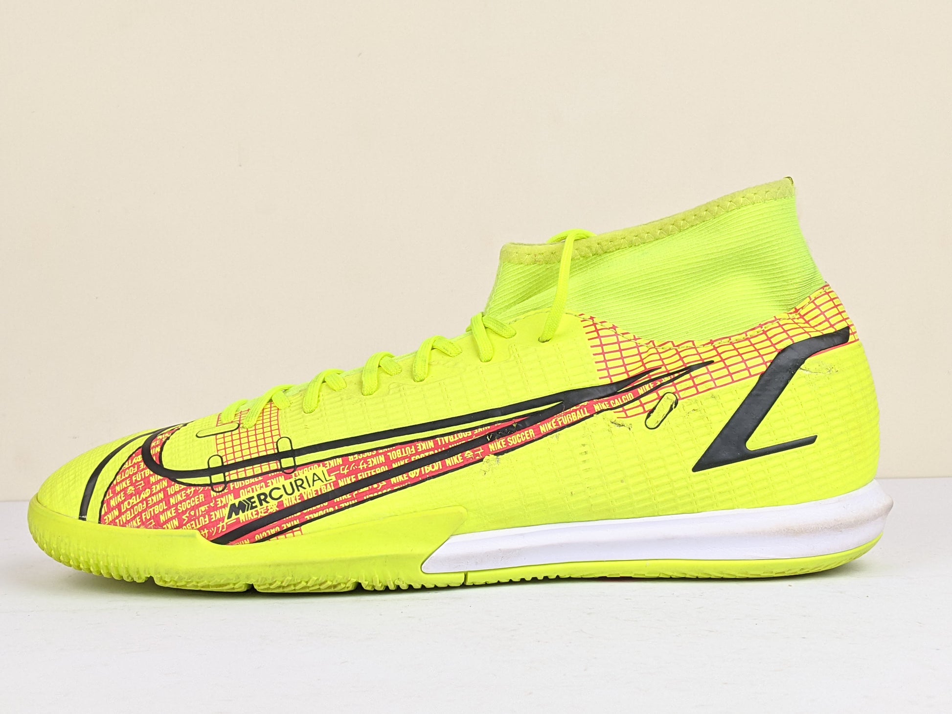 Nike Mercurial Superfly 8 Academy IC Motivation - Volt/Black/Bright Crimson