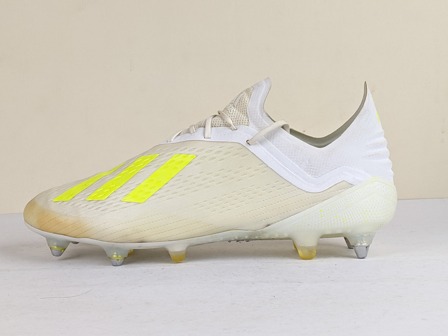 adidas X 18.1 FG/AG Virtuso - Footwear White/Solar Yellow