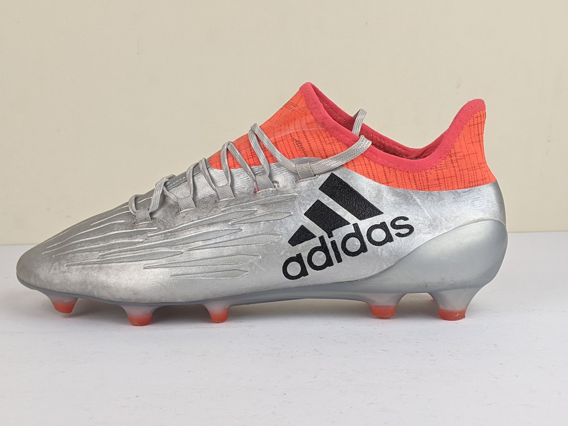 adidas X 16.1 FG/AG Mercury Silver Metallic/Core Black/Solar Red