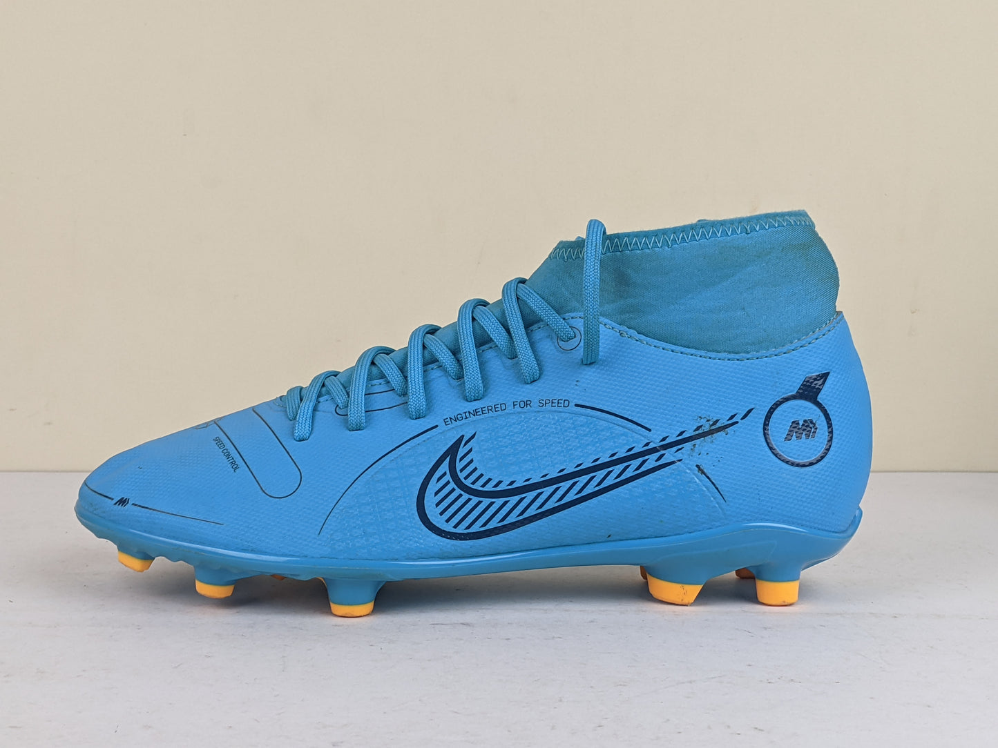 Nike Mercurial Superfly 8 Club MG Blueprint - Chlorine Blue/Laser Orange