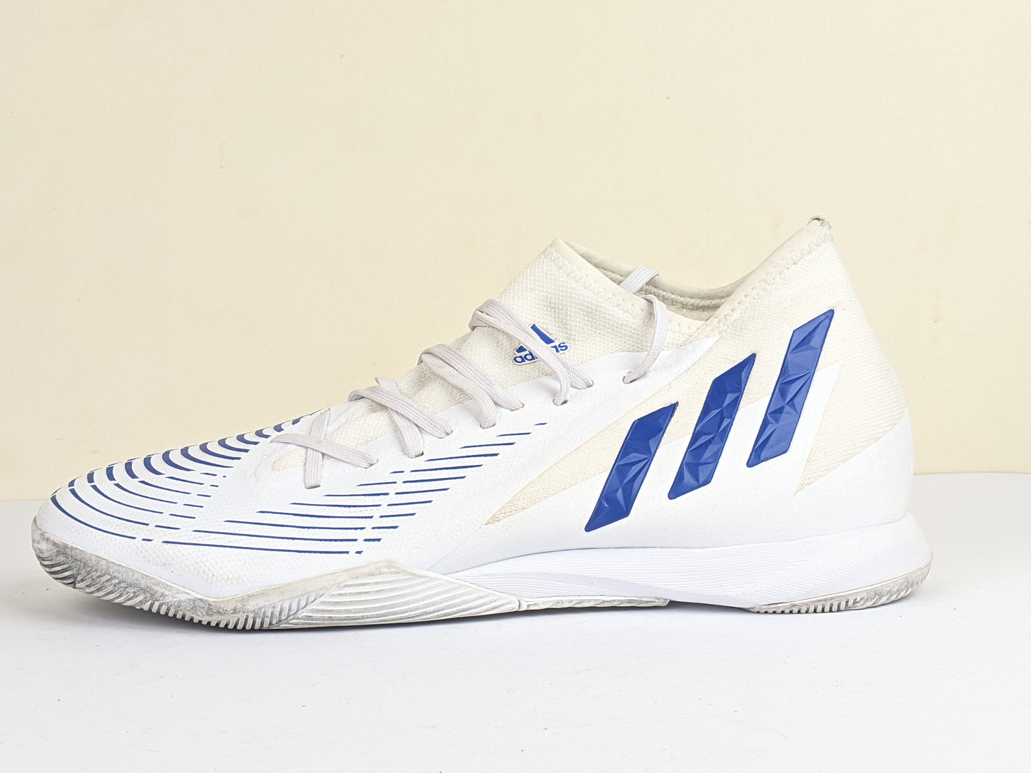 adidas Predator Edge .3 IN Diamond Edge - Footwear White/Hi-Res Blue