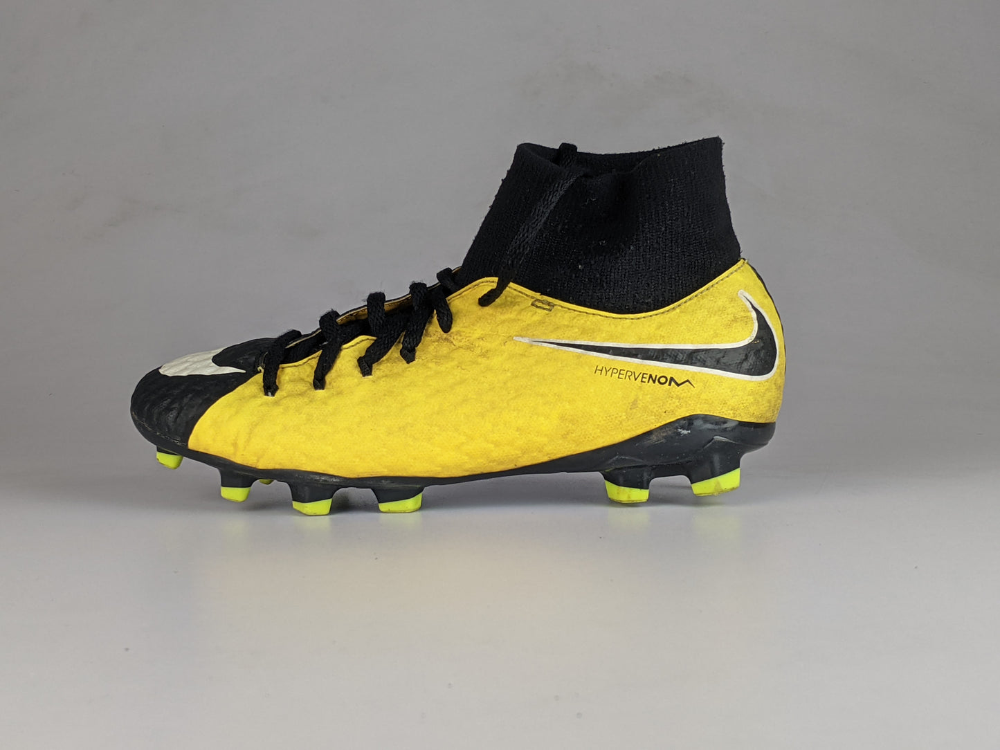 Nike Hypervenom Phelon III DF FG 'Yellow/Black