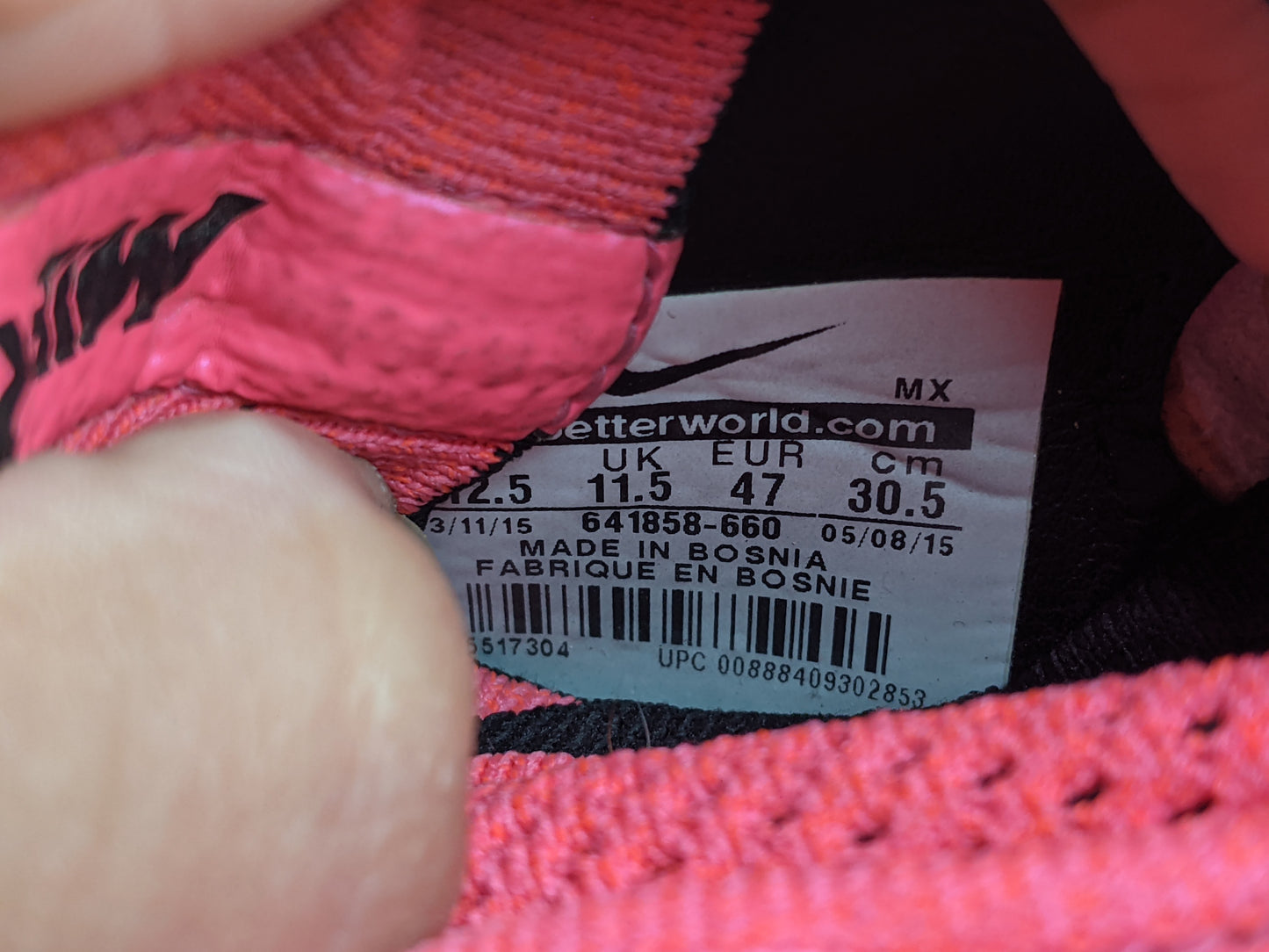 Nike Mercurial Superfly FG Hyper Pink/Black