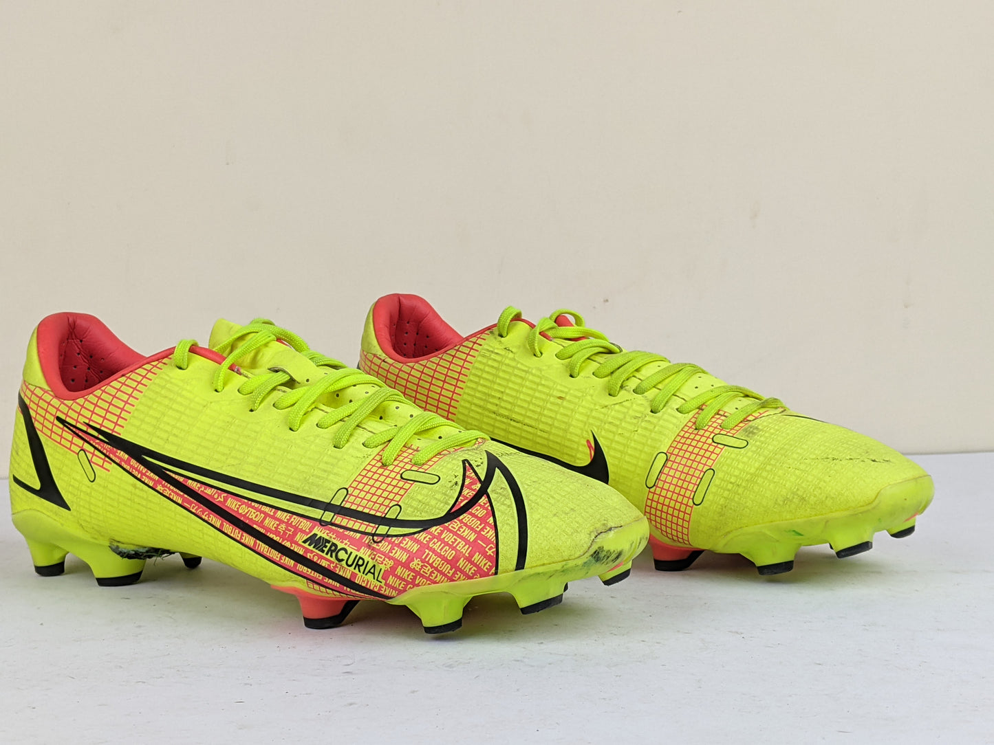 Nike Mercurial Vapor 14 Academy MG Motivation - Volt/Bright Crimson